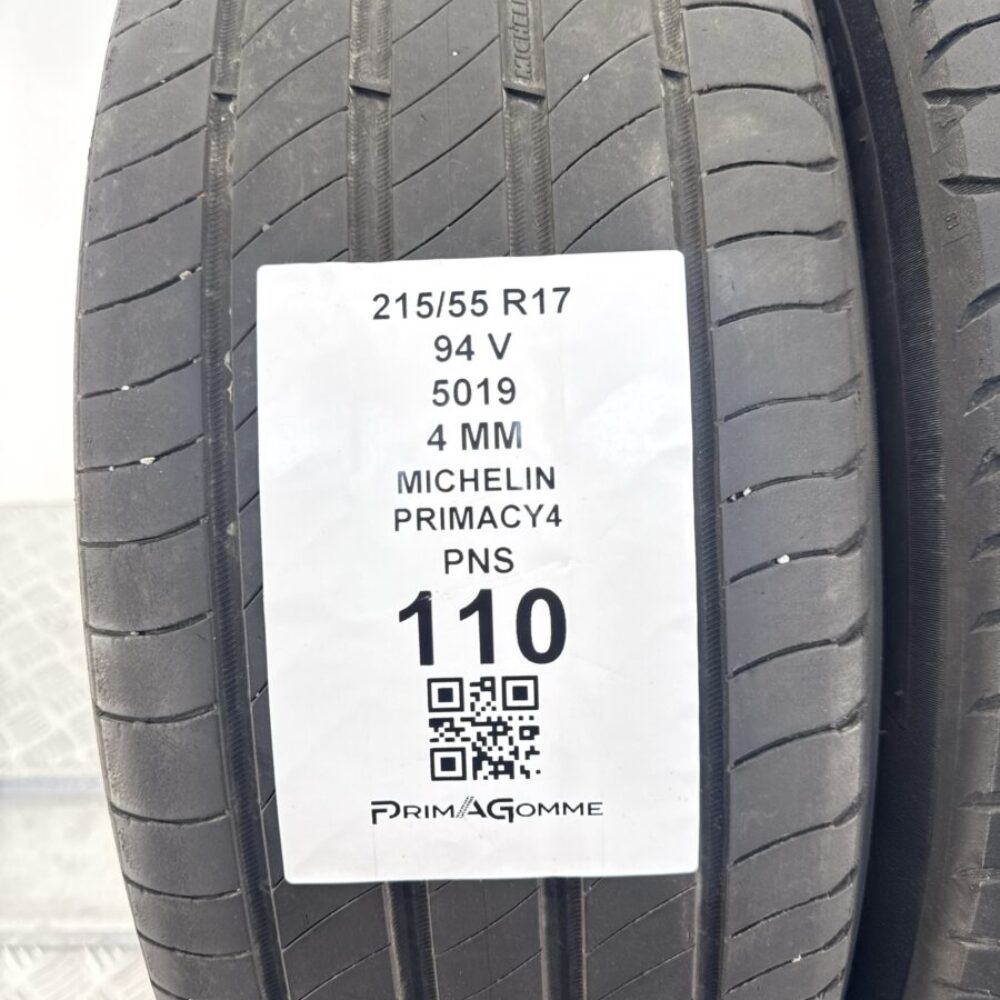 Gomme Usate 215 55 R17 94V Michelin Primacy4 Estive | Gomme Usate | PrimaGomme.it Gomme Usate 215 55 R17 94V Michelin Primacy4 Estive - immagine 3