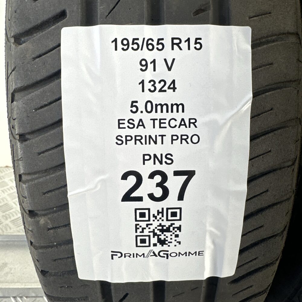 Pneumatici Usati 195 65 R15 91V ESA TECar Sprint Pro 73% Estive | Gomme Usate | PrimaGomme.it Pneumatici Usati 195 65 R15 91V ESA TECar Sprint Pro 73% Estive - immagine 3
