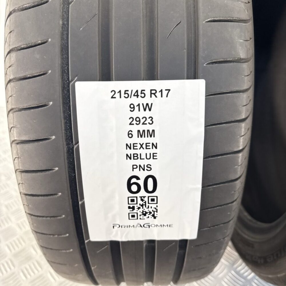 Gomme Usate 215 45 R17 91W Nexen Nblue 6mm Estive | Gomme Usate | PrimaGomme.it Gomme Usate 215 45 R17 91W Nexen Nblue 6mm Estive - immagine 3