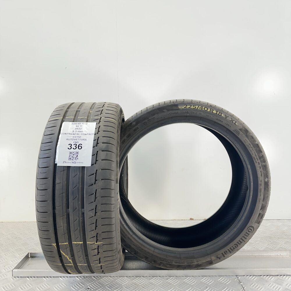 Pneumatici Usati 225 40 R18 92Y Continental Contact 76% Estive | Gomme Usate | PrimaGomme.it Pneumatici Usati 225 40 R18 92Y Continental Contact 76% Estive - immagine 4