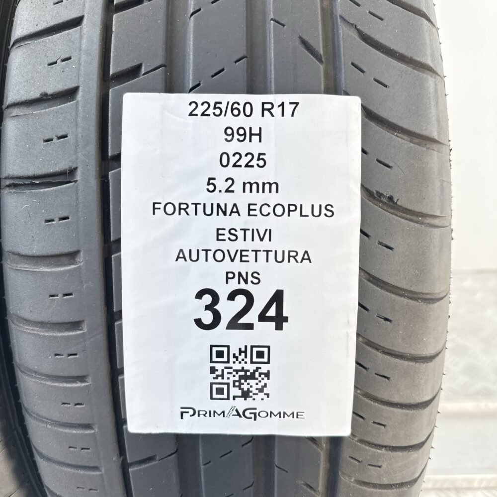 Pneumatici Usati 225 60 R17 99H Fortuna Ecoplus 75% Estive | Gomme Usate | PrimaGomme.it Pneumatici Usati 225 60 R17 99H Fortuna Ecoplus 75% Estive - immagine 3