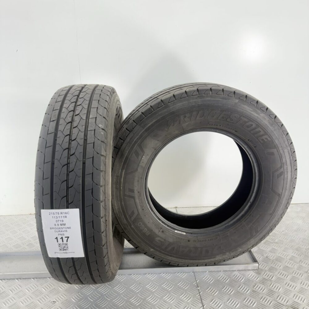 Pneumatici Usati 215 75 R16C 113 111R Bridgestone Duravis 99% Estive | Gomme Usate | PrimaGomme.it Pneumatici Usati 215 75 R16C 113 111R Bridgestone Duravis 99% Estive - immagine 5