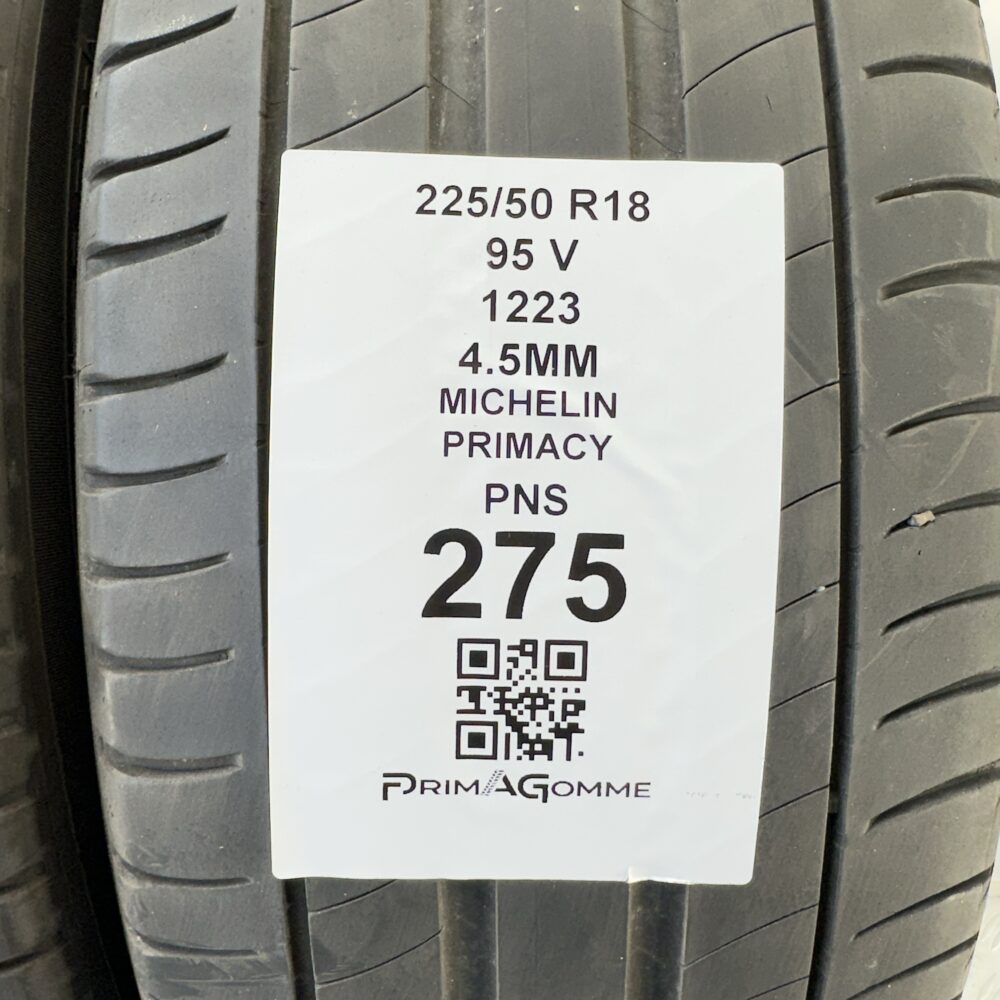Pneumatici Usati 225 50 R18 95V Michelin Primacy Estive | Gomme Usate | PrimaGomme.it Pneumatici Usati 225 50 R18 95V Michelin Primacy Estive - immagine 3