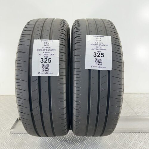 Pneumatici Usati 215 60 R16 95V Dunlop Enasave 78% Estive