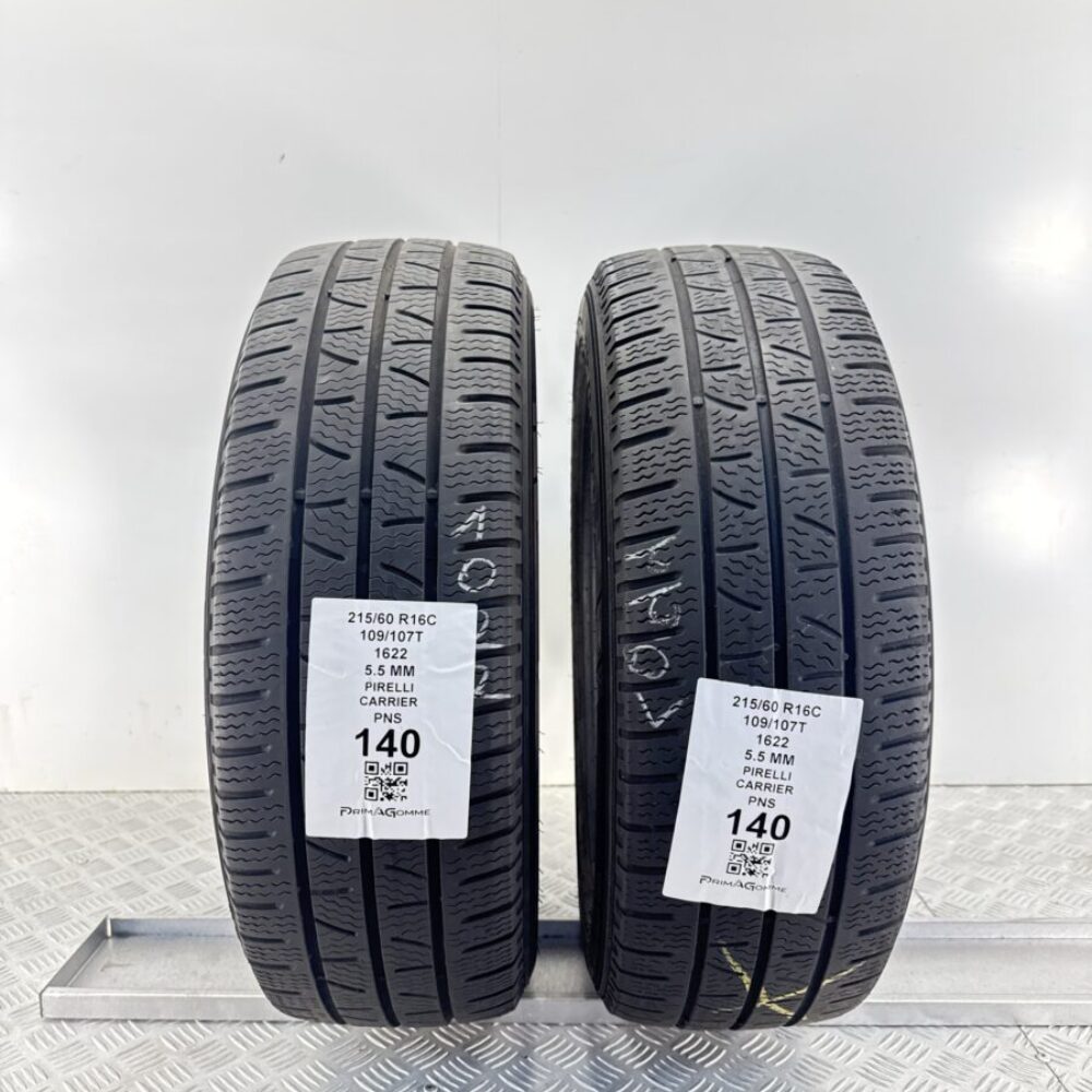 Pneumatici Usati 215 60 R16C 109/107T Pirelli Carrier 79% Invernali | Gomme Usate | PrimaGomme.it Pneumatici Usati 215 60 R16C 109/107T Pirelli Carrier 79% Invernali