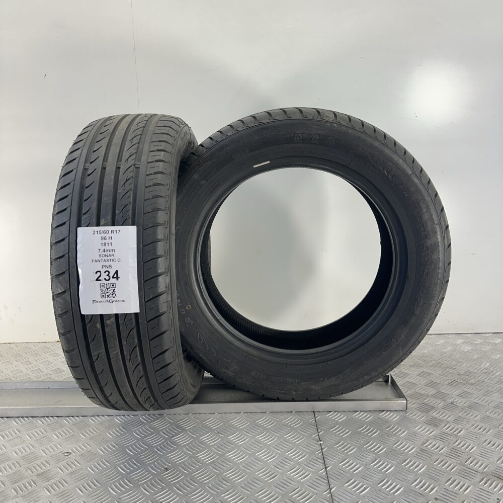 Pneumatici Usati 215 60 R17 96H Sonar Fantastic D 98% Estive | Gomme Usate | PrimaGomme.it Pneumatici Usati 215 60 R17 96H Sonar Fantastic D 98% Estive - immagine 5