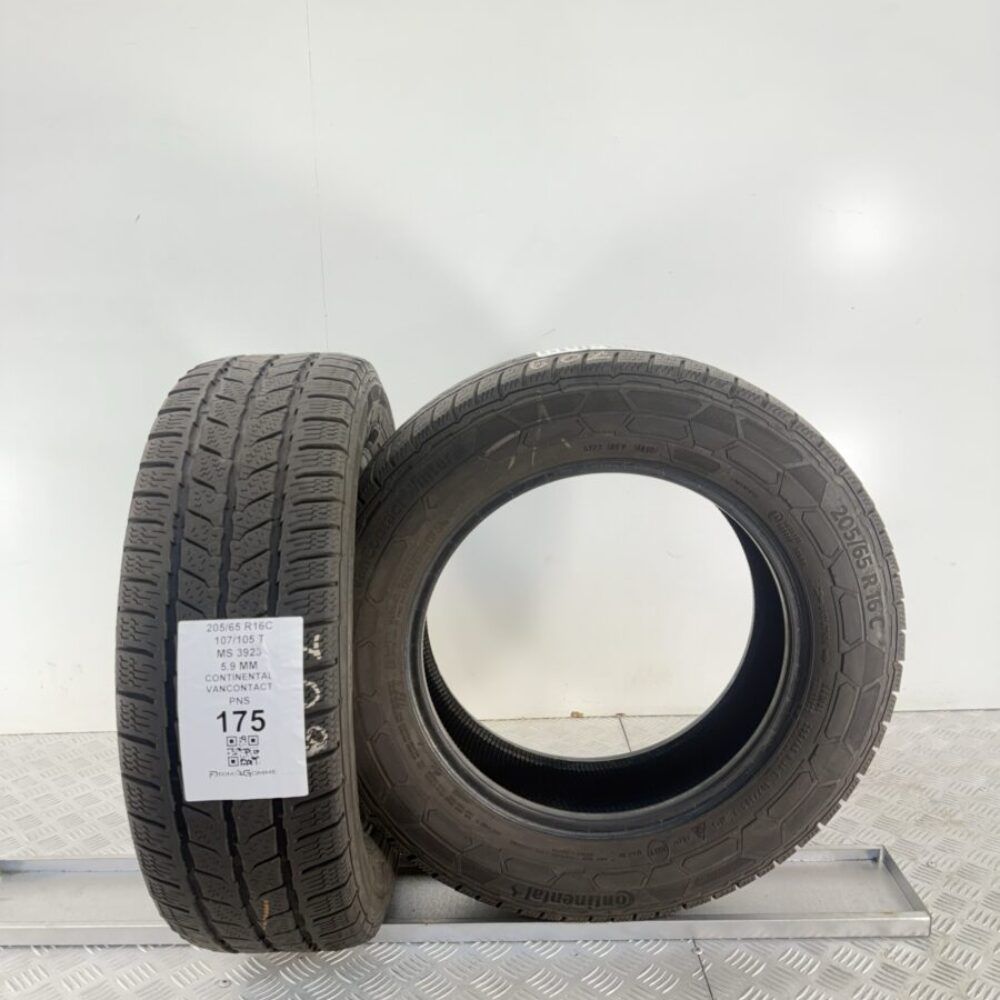Pneumatici Usati 205 65 R16C 107 105 T Continental Vancontact 80% Invernali | Gomme Usate | PrimaGomme.it Pneumatici Usati 205 65 R16C 107 105 T Continental Vancontact 80% Invernali - immagine 6