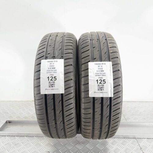 Gomme Usate 195 65 R15 91V Esatecar Spirit Pro 6.8mm Estive