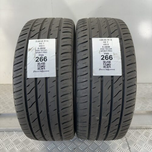 Pneumatici Usati 225 45 R18 95Y ESA TE CAR SPIRIT PRO 73% Estive