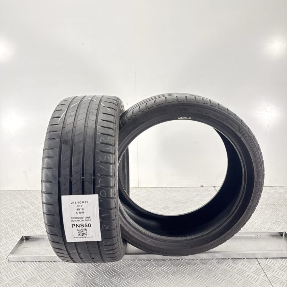 Gomme Usate 215 40 R18 89Y Bridgestone Turanza T005 5mm Estive | Gomme Usate | PrimaGomme.it Gomme Usate 215 40 R18 89Y Bridgestone Turanza T005 5mm Estive - immagine 4
