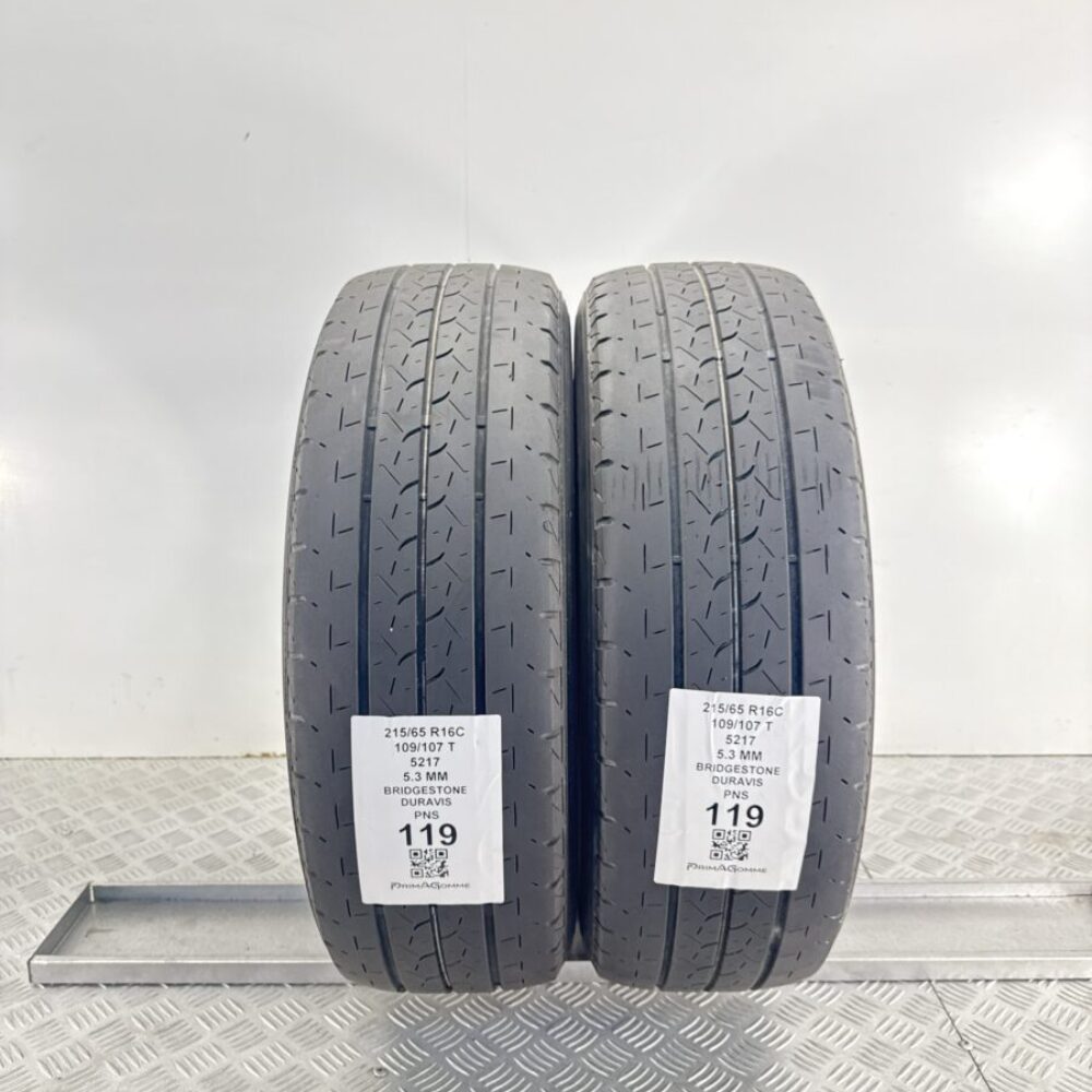 Pneumatici Usati 215 65 R16C 109 107T Bridgestone Duravis 76% Estive | Gomme Usate | PrimaGomme.it Pneumatici Usati 215 65 R16C 109 107T Bridgestone Duravis 76% Estive