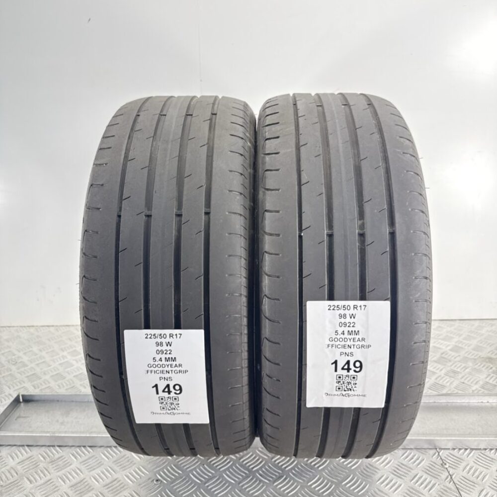 Gomme Usate 225 50 R17 98W Goodyear EfficientGrip 5.4mm Estive | Gomme Usate | PrimaGomme.it Gomme Usate 225 50 R17 98W Goodyear EfficientGrip 5.4mm Estive