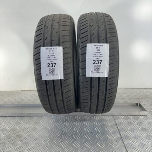 Pneumatici Usati 195 65 R15 91V ESA TECar Sprint Pro 73% Estive