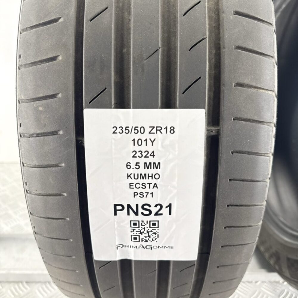 Gomme Usate 235 50 R18 101Y Kumho Ecsta PS71 6.5mm Estive | Gomme Usate | PrimaGomme.it Gomme Usate 235 50 R18 101Y Kumho Ecsta PS71 6.5mm Estive - immagine 3