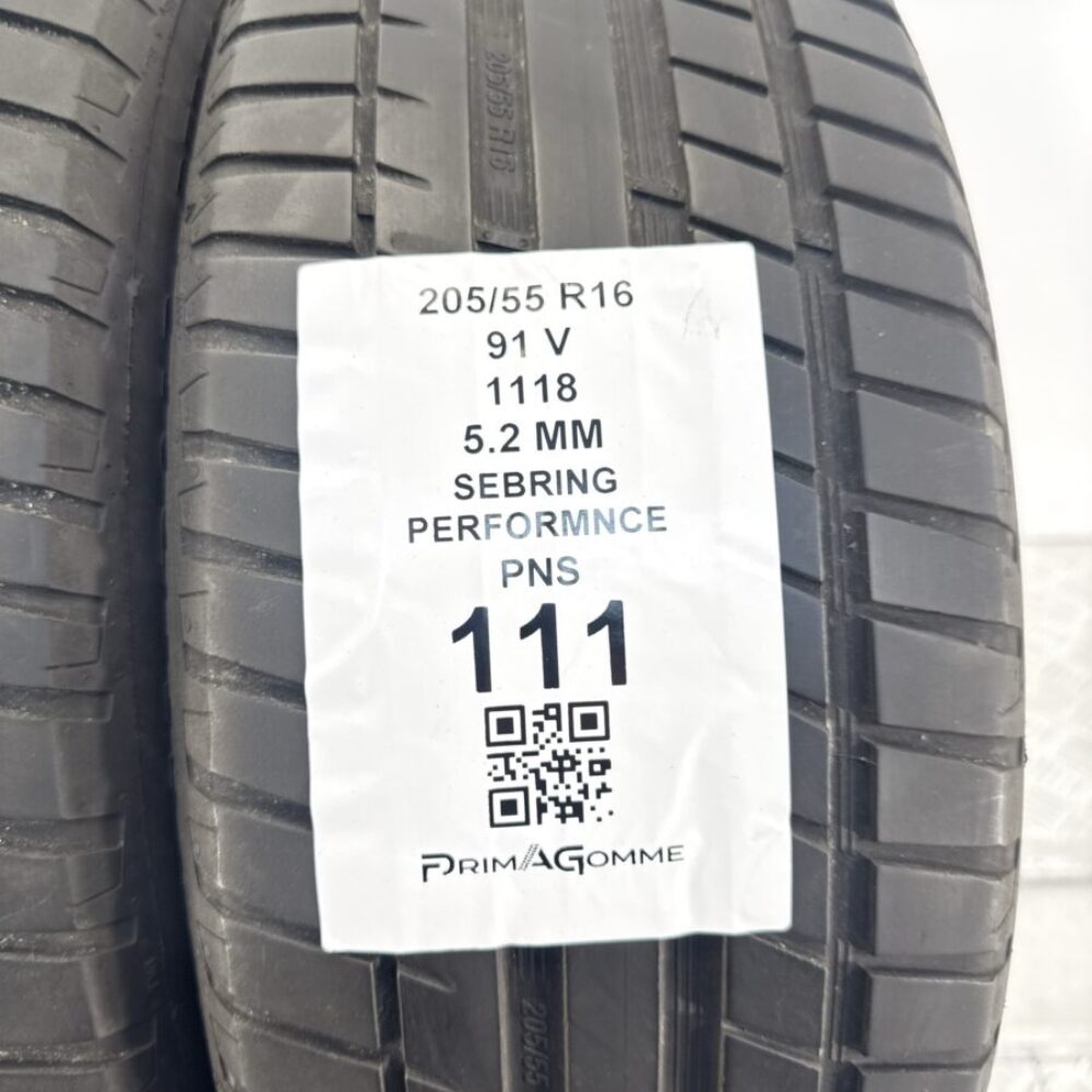 Gomme Usate 205 55 R16 91V Sebring Performance 5.2mm Estive | Gomme Usate | PrimaGomme.it Gomme Usate 205 55 R16 91V Sebring Performance 5.2mm Estive - immagine 3