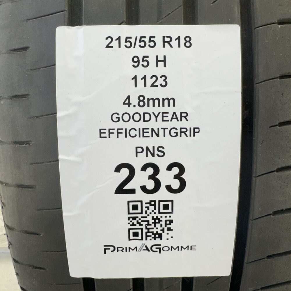 Pneumatici Usati 215 55 R18 95H Goodyear EfficientGrip Estive | Gomme Usate | PrimaGomme.it Pneumatici Usati 215 55 R18 95H Goodyear EfficientGrip Estive - immagine 3