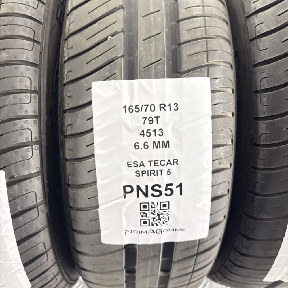 Gomme Usate 165 70 R13 79T ESA Tecar Spirit 5 6.6mm Estive | Gomme Usate | PrimaGomme.it Gomme Usate 165 70 R13 79T ESA Tecar Spirit 5 6.6mm Estive - immagine 3