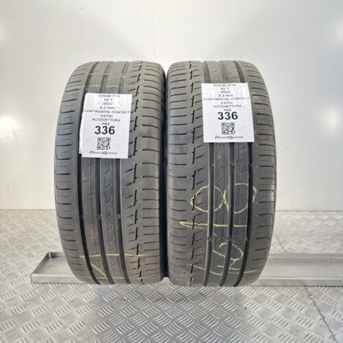 Pneumatici Usati 225 40 R18 92Y Continental Contact 76% Estive