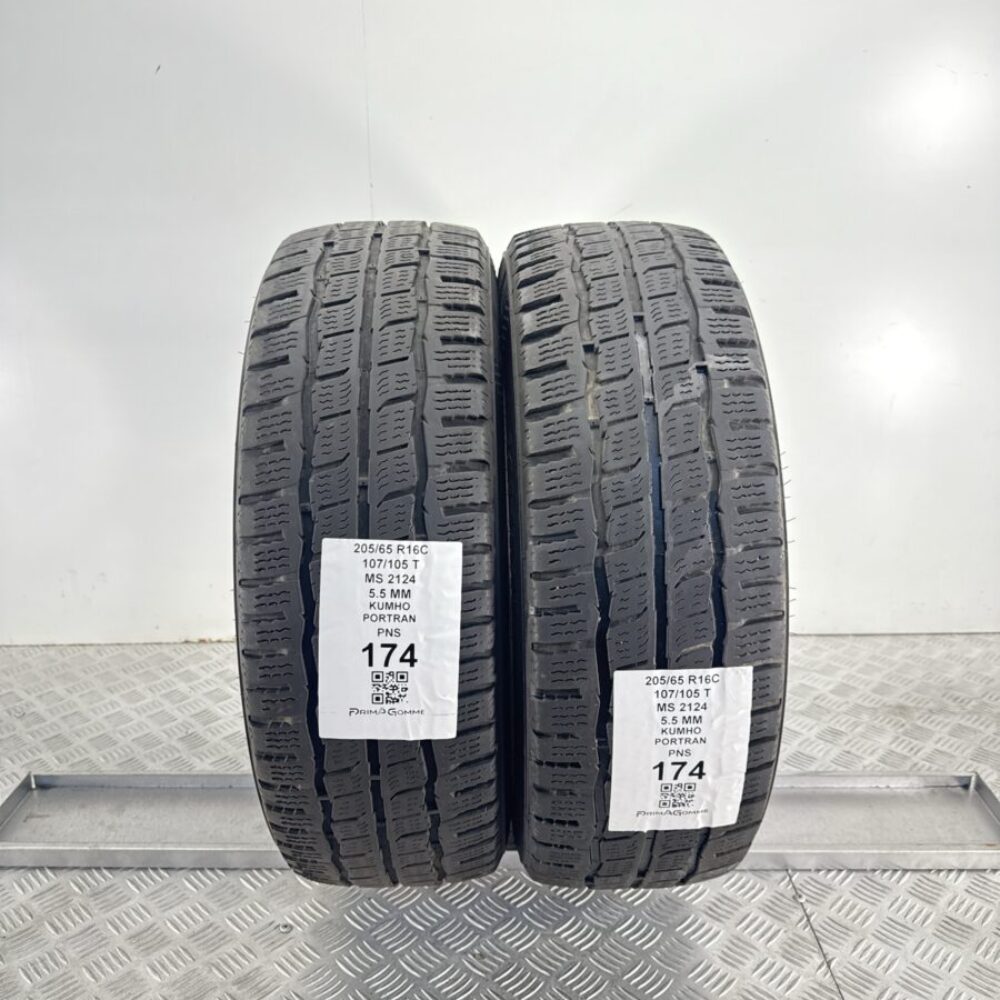 Pneumatici Usati 205 65 R16C 107/105T Kumho Portran 78% Invernali | Gomme Usate | PrimaGomme.it Pneumatici Usati 205 65 R16C 107/105T Kumho Portran 78% Invernali