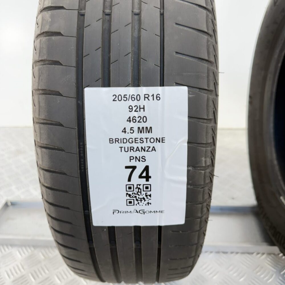 Pneumatici Usati 205 60 R16 92H Bridgestone Turanza Estive | Gomme Usate | PrimaGomme.it Pneumatici Usati 205 60 R16 92H Bridgestone Turanza Estive - immagine 3