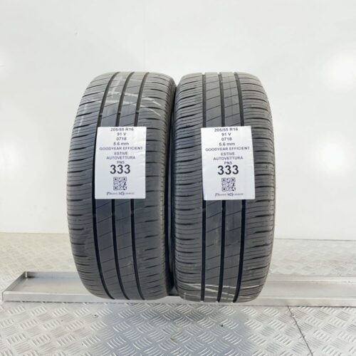 Pneumatici Usati 205 55 R16 91V Goodyear Efficient 85% Estive