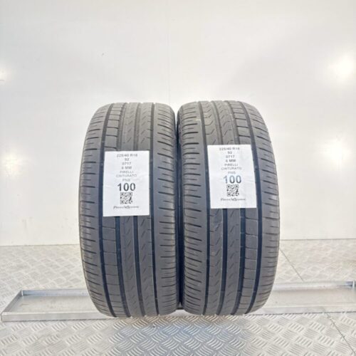 Gomme Usate 225 40 R18 92W Pirelli Cinturato 6mm Estive