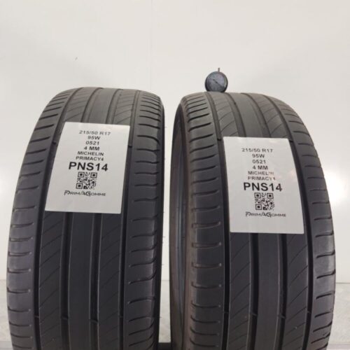 Gomme Usate 215 50 R17 95W Michelin Primacy4 Estive