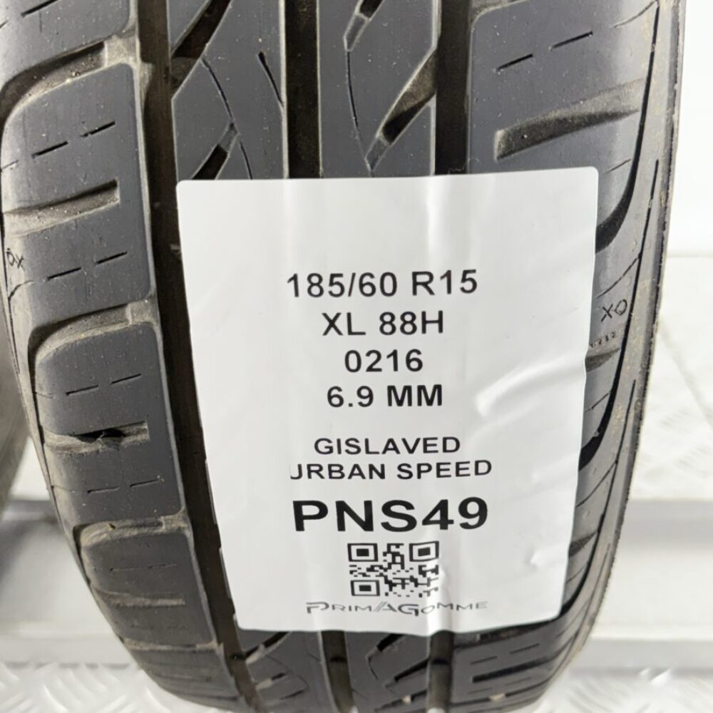 Gomme Usate 185 60 R15XL 88H Gislaved Urban Speed 6.9mm Estive | Gomme Usate | PrimaGomme.it Gomme Usate 185 60 R15XL 88H Gislaved Urban Speed 6.9mm Estive - immagine 3