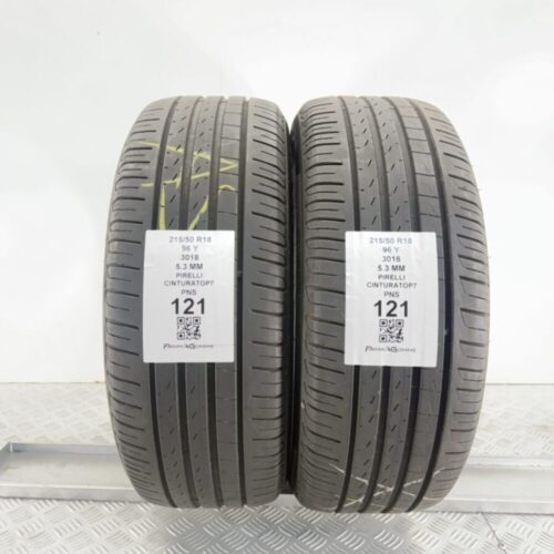 Pneumatici Usati 215 50 R18 96Y Pirelli CinturatoP7 77% Estive