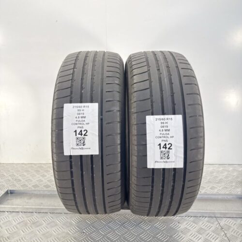 Gomme Usate 215 60 R15 99H Fulda Control HP Estive
