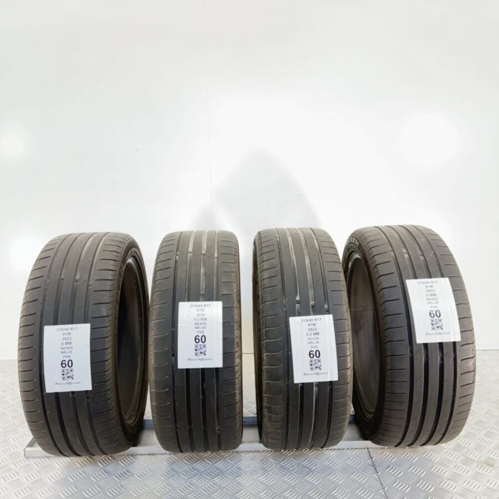 Gomme Usate 215 45 R17 91W Nexen Nblue 6mm Estive | Gomme Usate | PrimaGomme.it Gomme Usate 215 45 R17 91W Nexen Nblue 6mm Estive