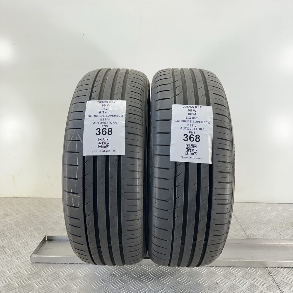 Pneumatici Usati 205 55 R17 95W Goodride Zupereco 92% Estive | Gomme Usate | PrimaGomme.it Pneumatici Usati 205 55 R17 95W Goodride Zupereco 92% Estive