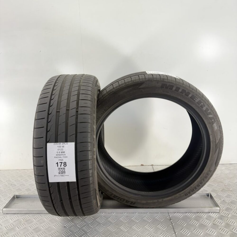 Pneumatici Usati 235 45 ZR20 100W Minerva Radial F205 83% Estive | Gomme Usate | PrimaGomme.it Pneumatici Usati 235 45 ZR20 100W Minerva Radial F205 83% Estive - immagine 6