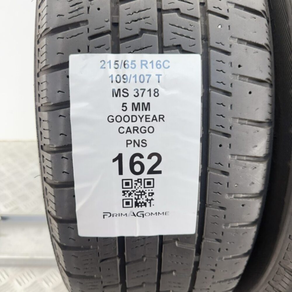 Pneumatici Usati 215 65 R16C 109 107T Goodyear Cargo 70% Invernali | Gomme Usate | PrimaGomme.it Pneumatici Usati 215 65 R16C 109 107T Goodyear Cargo 70% Invernali - immagine 3