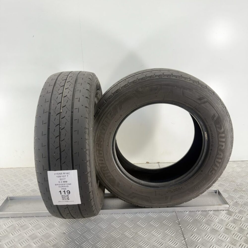 Pneumatici Usati 215 65 R16C 109 107T Bridgestone Duravis 76% Estive | Gomme Usate | PrimaGomme.it Pneumatici Usati 215 65 R16C 109 107T Bridgestone Duravis 76% Estive - immagine 5