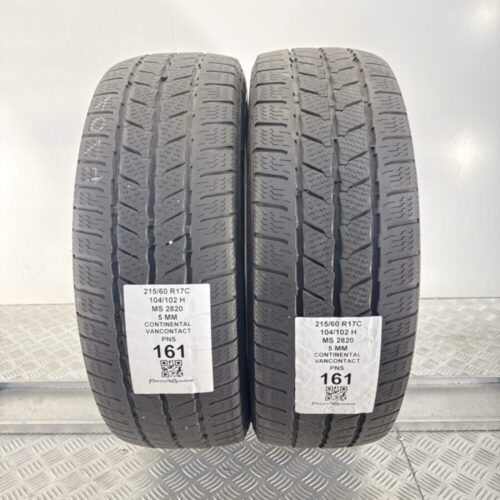 Pneumatici Usati 215 60 R17C 104 102H Continental Vancontact 70% Invernali