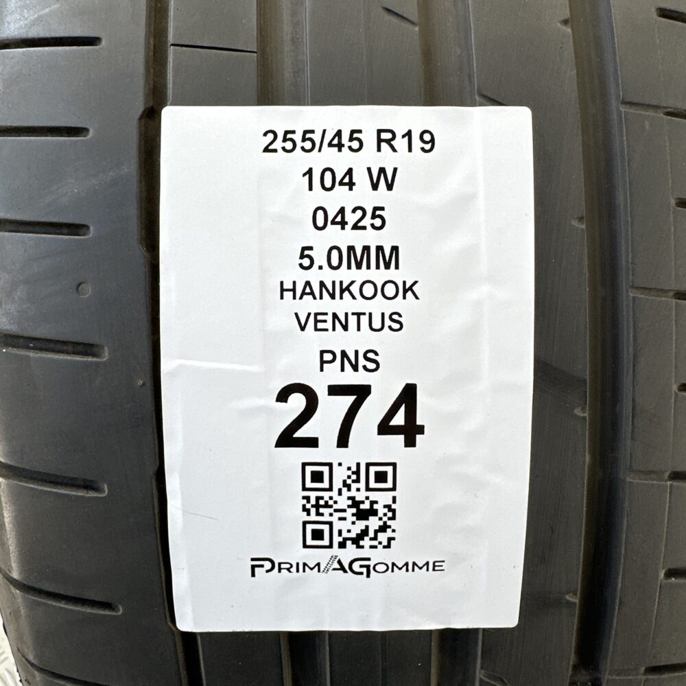 Pneumatici Usati 255 45 R19 104W Hankook Ventus 73% Estive | Gomme Usate | PrimaGomme.it Pneumatici Usati 255 45 R19 104W Hankook Ventus 73% Estive - immagine 3