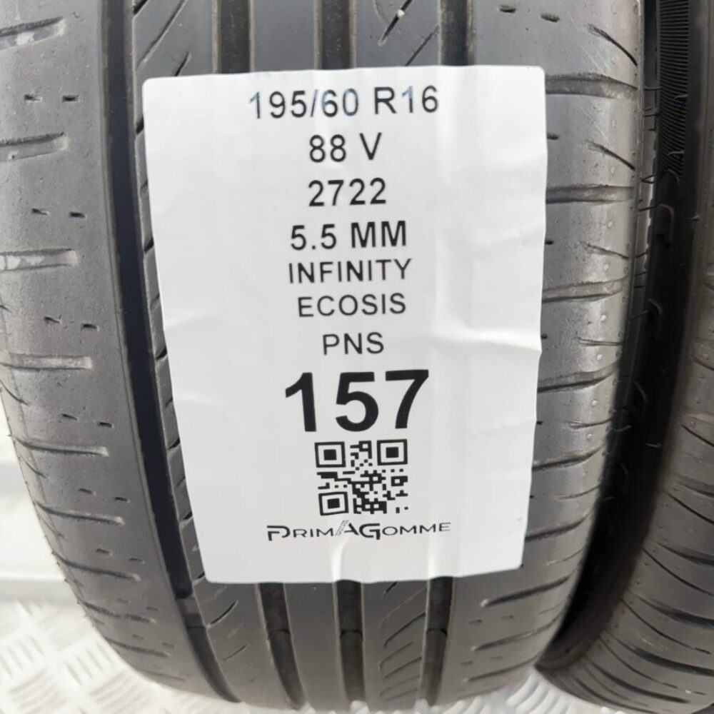 Pneumatici Usati 195 60 R16 88V Infinity Ecosis 80% Estive | Gomme Usate | PrimaGomme.it Pneumatici Usati 195 60 R16 88V Infinity Ecosis 80% Estive - immagine 3