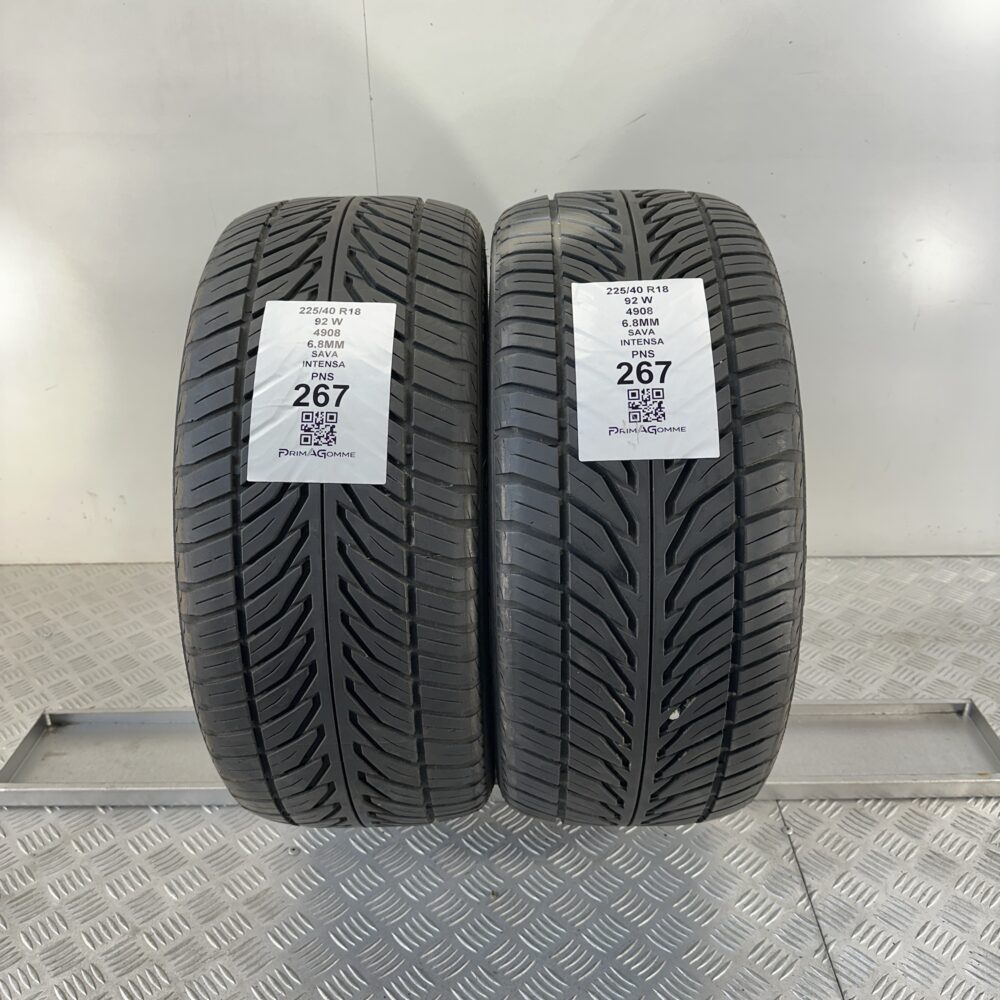 Pneumatici Usati 225 40 R18 92W Sava Intensa 96% Estive | Gomme Usate | PrimaGomme.it Pneumatici Usati 225 40 R18 92W Sava Intensa 96% Estive