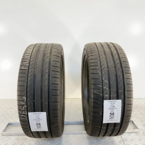 Pneumatici Usati 255 45 R20 101W Continental Sport 77% Estive