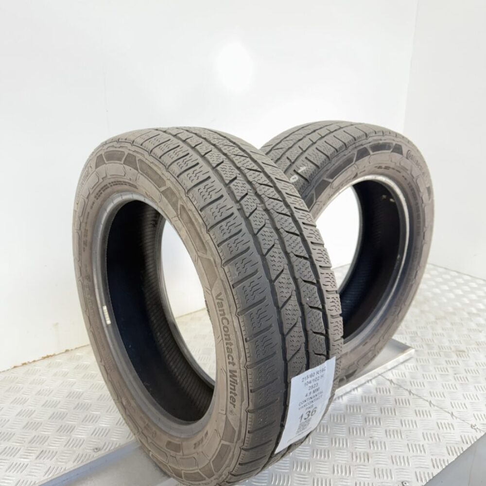 Pneumatici Usati 215 60 R16C 104 102H Continental VanContact 71% Invernali | Gomme Usate | PrimaGomme.it Pneumatici Usati 215 60 R16C 104 102H Continental VanContact 71% Invernali - immagine 4