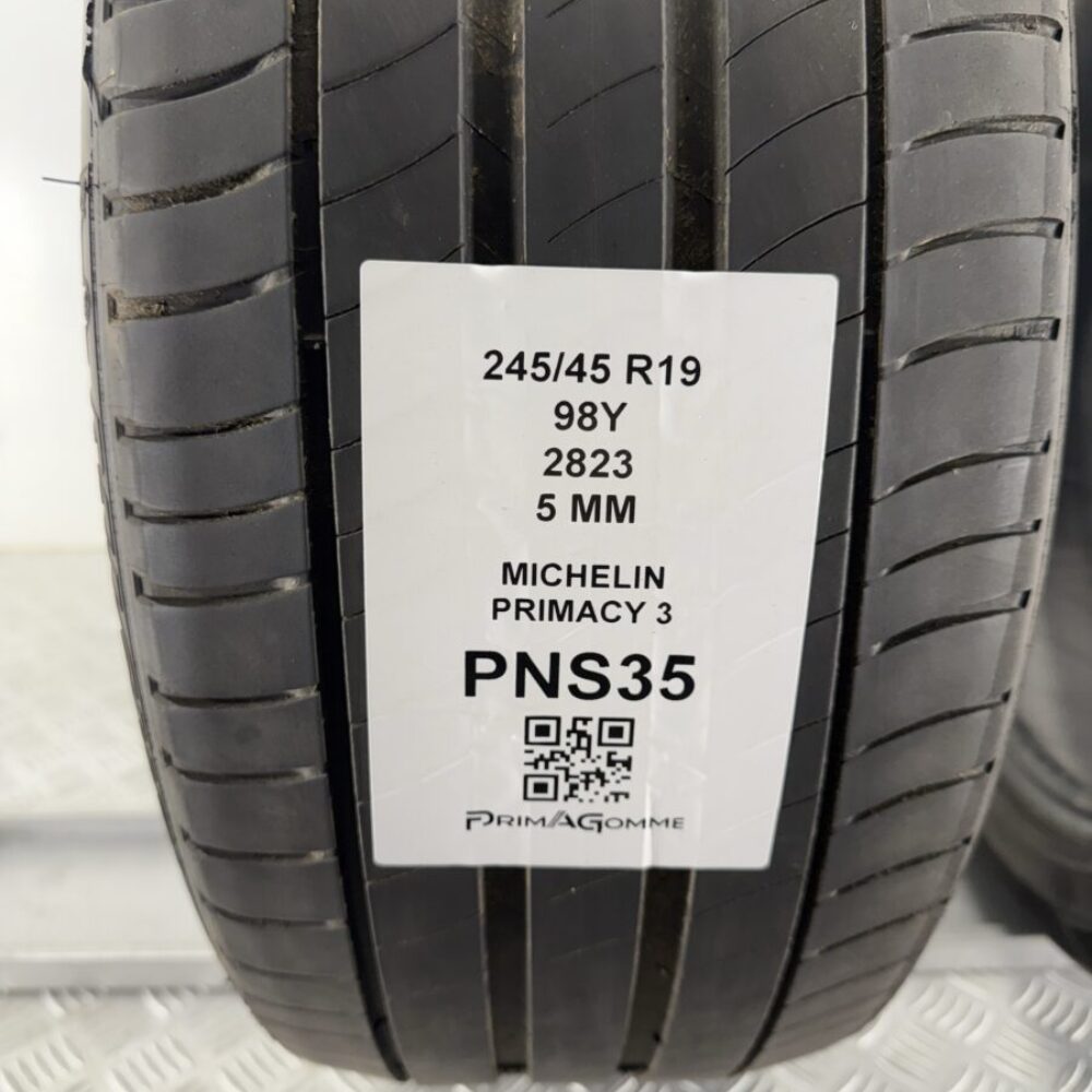 Gomme Usate 245 45 R19 98Y Michelin Primacy 3 5mm Estive | Gomme Usate | PrimaGomme.it Gomme Usate 245 45 R19 98Y Michelin Primacy 3 5mm Estive - immagine 3