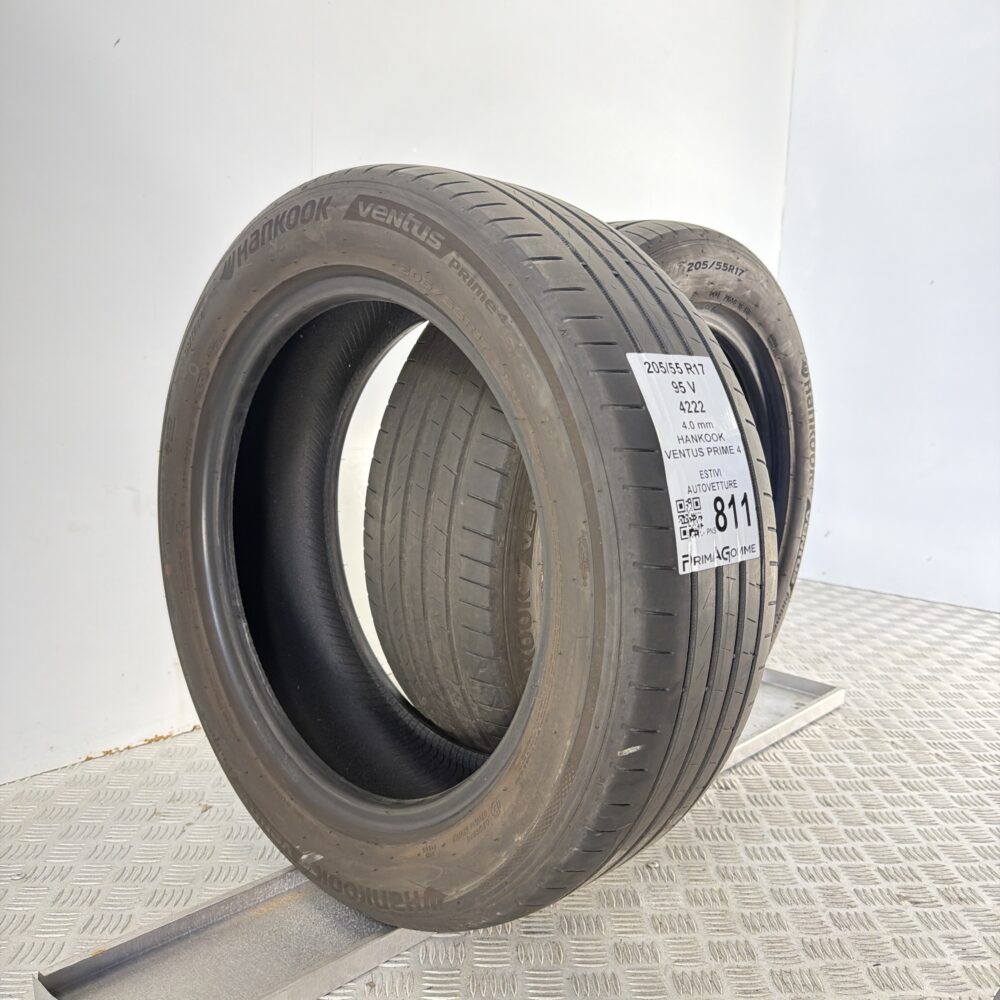 Pneumatici Usati 205 55 R17 95V Hankook Ventus Prime 4 Estive | Gomme Usate | PrimaGomme.it Pneumatici Usati 205 55 R17 95V Hankook Ventus Prime 4 Estive - immagine 7