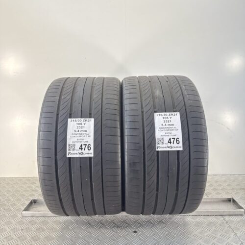 Pneumatici Usati 315 30 ZR21 105Y Continental Conti Sport 5P 77% Estive