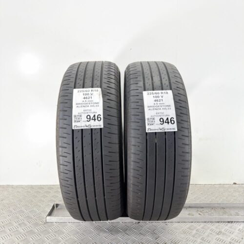 Pneumatici Usati 225 60 R18 100V Bridgestone Alenza H/L33 Estive