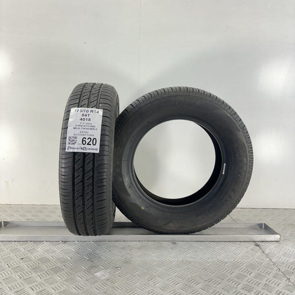 Pneumatici Usati 175 70 R14 84T Firestone Multihawk2 99% Estive | Gomme Usate | PrimaGomme.it Pneumatici Usati 175 70 R14 84T Firestone Multihawk2 99% Estive - immagine 4