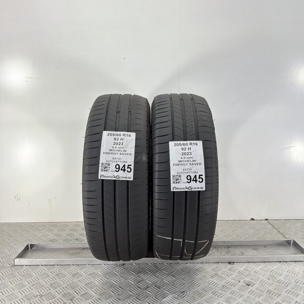 Pneumatici Usati 205 60 R16 92H Michelin Energy Saver Estive | Gomme Usate | PrimaGomme.it Pneumatici Usati 205 60 R16 92H Michelin Energy Saver Estive