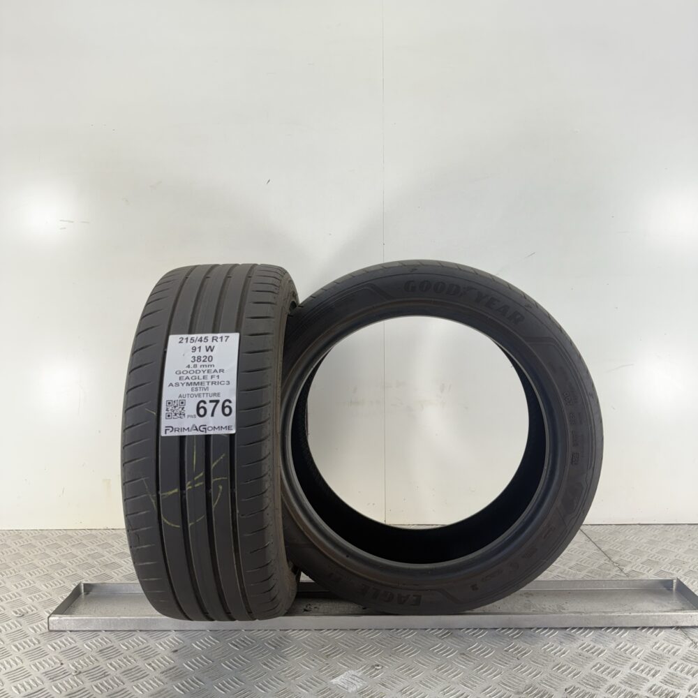 Pneumatici Usati 215 45 R17 91W Goodyear Eagle F1 Asymmetric3 Estive | Gomme Usate | PrimaGomme.it Pneumatici Usati 215 45 R17 91W Goodyear Eagle F1 Asymmetric3 Estive - immagine 4