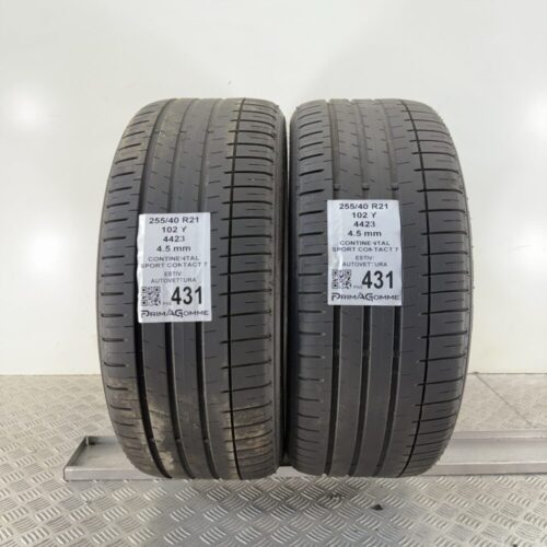 Pneumatici Usati 255 40 R21 102Y Continental Sport Contact 7 Estive