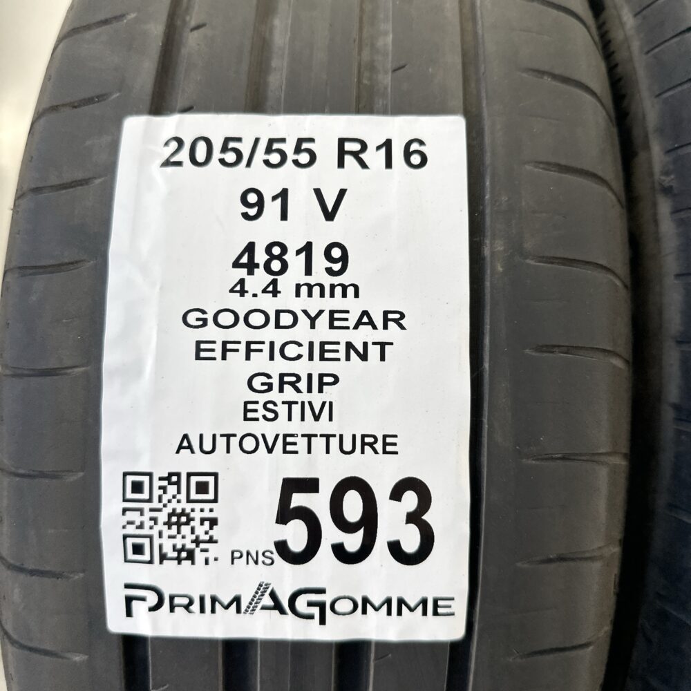 Pneumatici Usati 205 55 R16 91V Goodyear Efficient Grip Estive | Gomme Usate | PrimaGomme.it Pneumatici Usati 205 55 R16 91V Goodyear Efficient Grip Estive - immagine 3